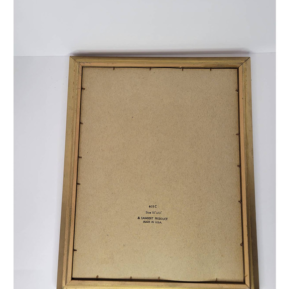 Vintage Framed Thomas Manning Moore "Woodland Stream" Landscape Painting - Picture 3 of 6